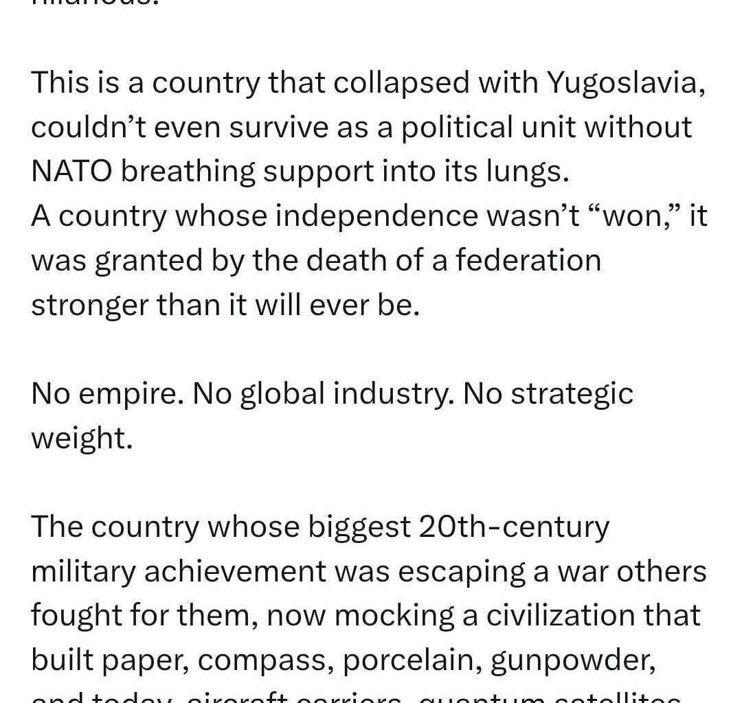 Chinese opinion on Slovenia