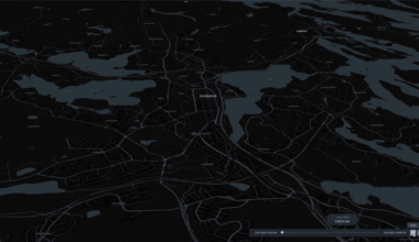 Public Bus Trips in a day of Jyväskylä, Finland [OC]