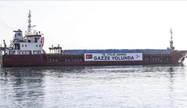 19th ‘Ship of Goodness’ Departs Turkey with Aid for Gaza