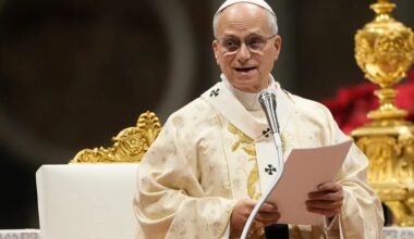 Pope Leo XIV condemns Gaza humanitarian crisis in first Christmas address