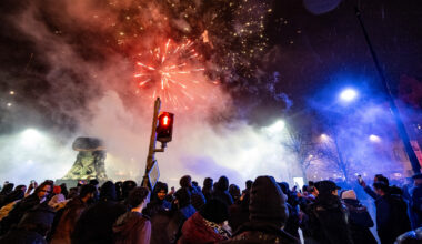 Fyrverkerier eller mörk himmel i Sverige
