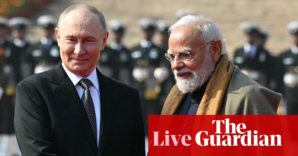 Putin-Modi summit in India amid US trade pressure – latest updates | India