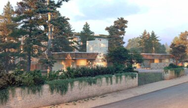 The Villa Sherover property in the Talbieh neighborhood of Jerusalem (Aiko Studio)