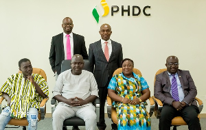 A photo of the newly constituted governing board of PHDC