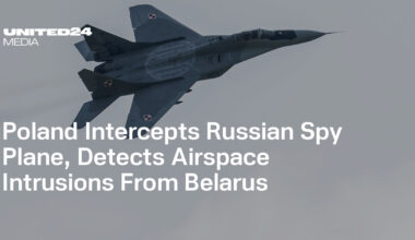 Poland Intercepts Russian Spy Plane, Detects Airspace Intrusions From Belarus — UNITED24 Media