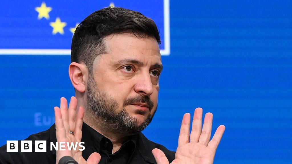 Zelensky gives stark warning as EU leaders decide on Russia's frozen assets