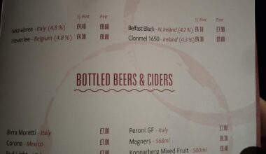 I know the price of drink is a running joke in the sub...