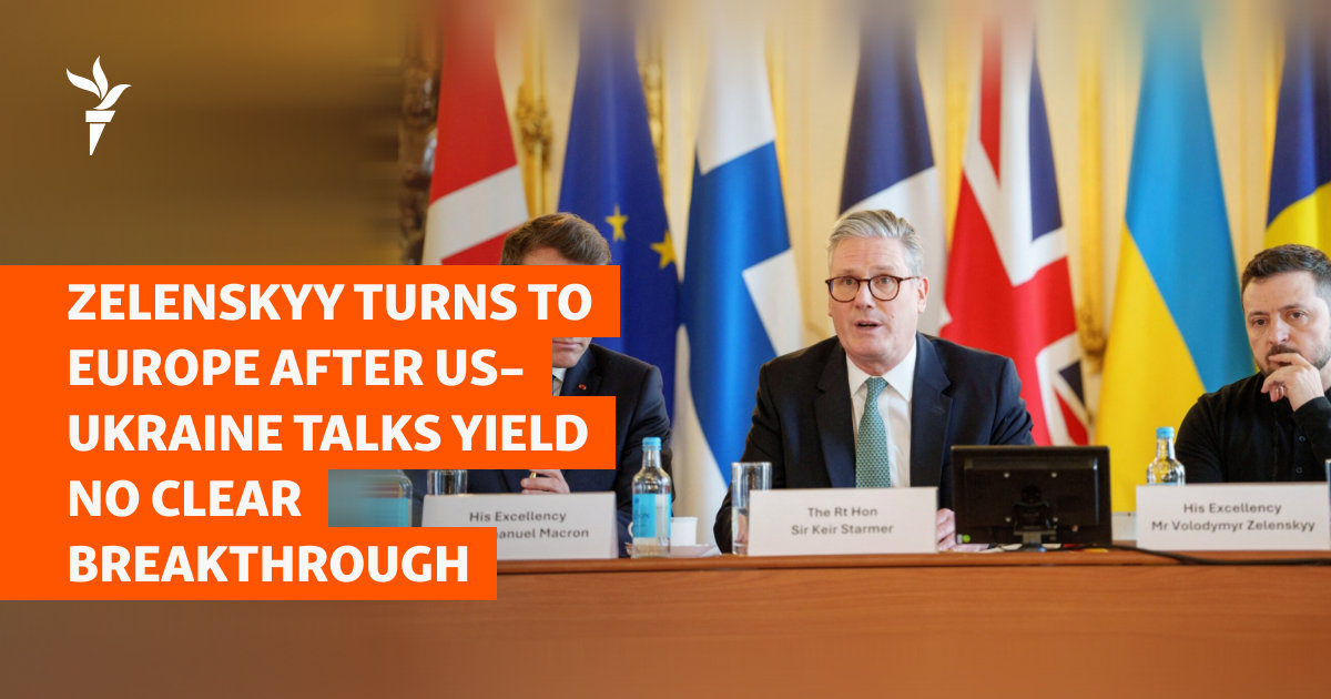 Zelenskyy Turns to Europe After US–Ukraine Talks Yield No Clear Breakthrough