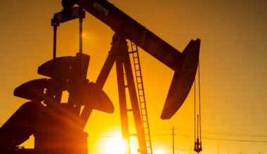 A pump jack in Midland, Texas.