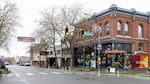 Downtown Bellingham, Wash. is seen on December 3, 2025.