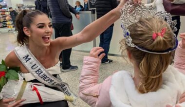Miss Universe Malta receives warm welcome at airport