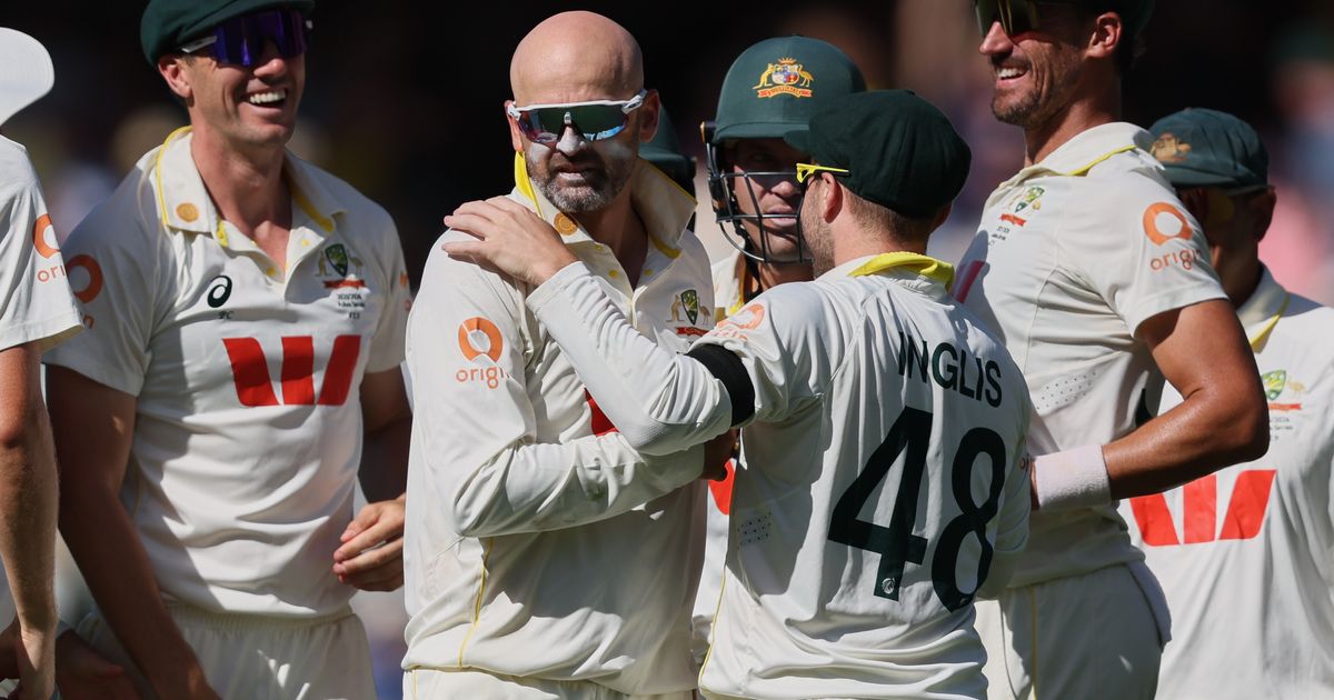 Nathan Lyon picks off three key wickets to set Australia on course for Ashes series win :: WRAL.com
