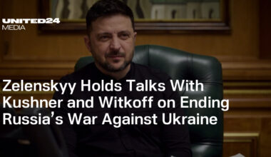 Zelenskyy Holds Talks With Kushner and Witkoff on Ending Russia’s War Against Ukraine — UNITED24 Media