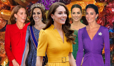 Kate Middleton's 'Quality Street' dresses has Christmas style unwrapped