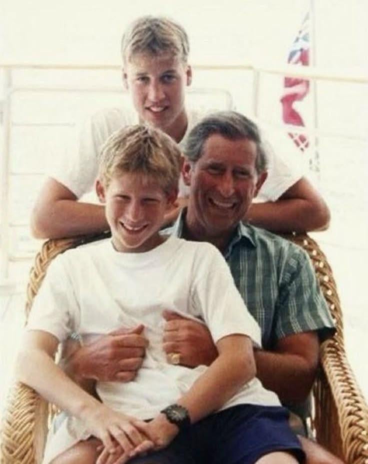 King Charles’ Christmas card from 1998