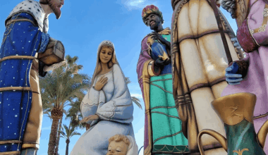 I impressed with world's tallest Nativity scene  in Alicante