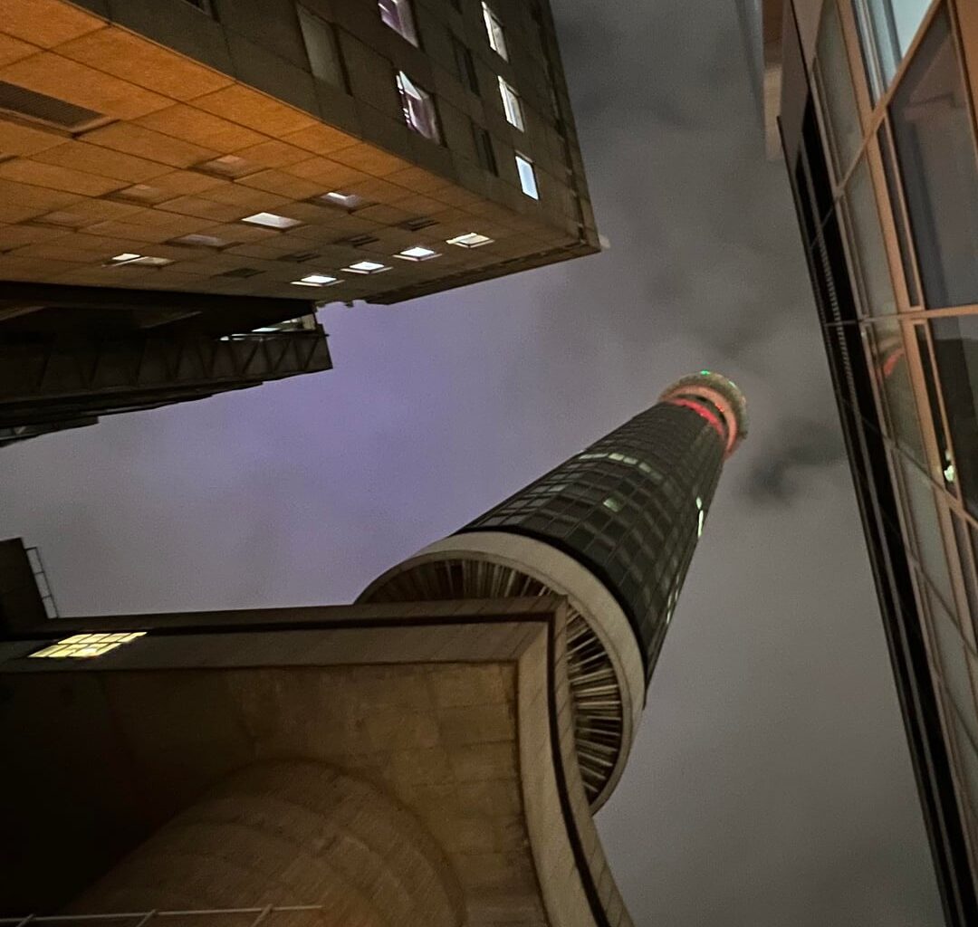 BT Tower, last night