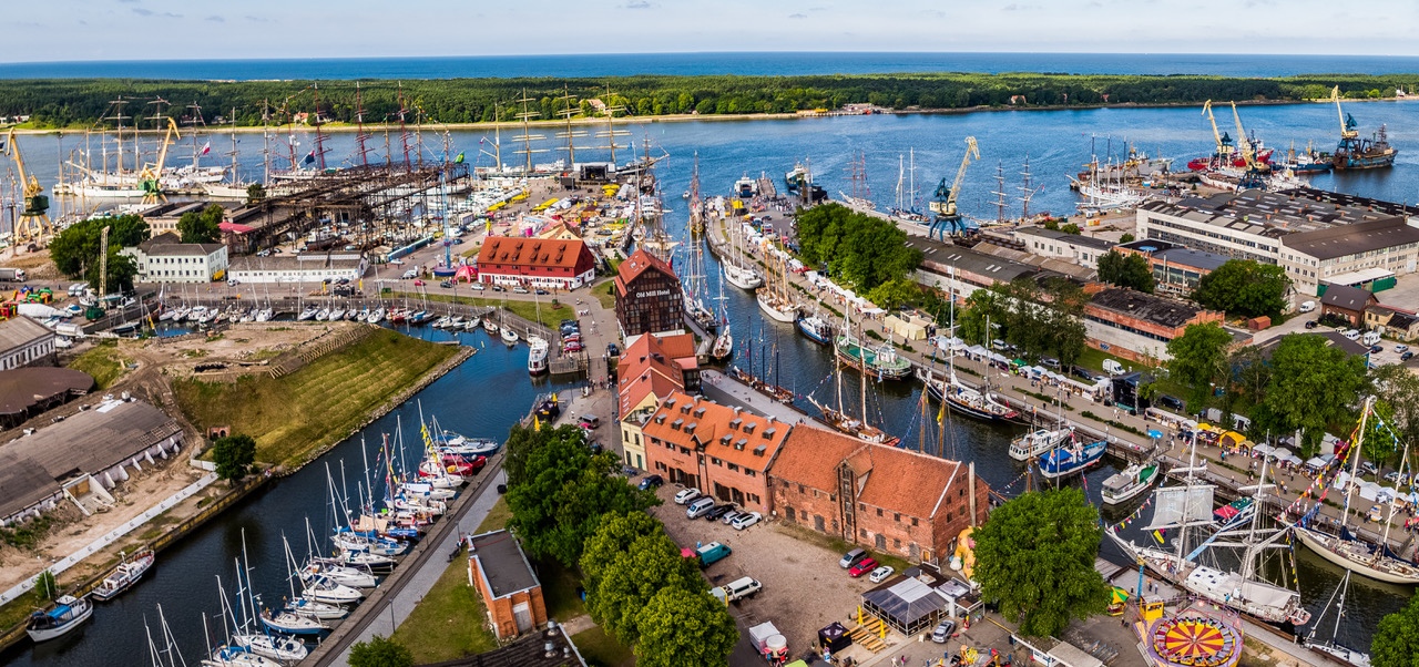 Klaipeda marina in the city centre © Klaipedos Šventes