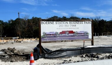 Boerne Station Business Park will take the place of the former Boerne Depot. (Jarrett Whitener/Community Impact)