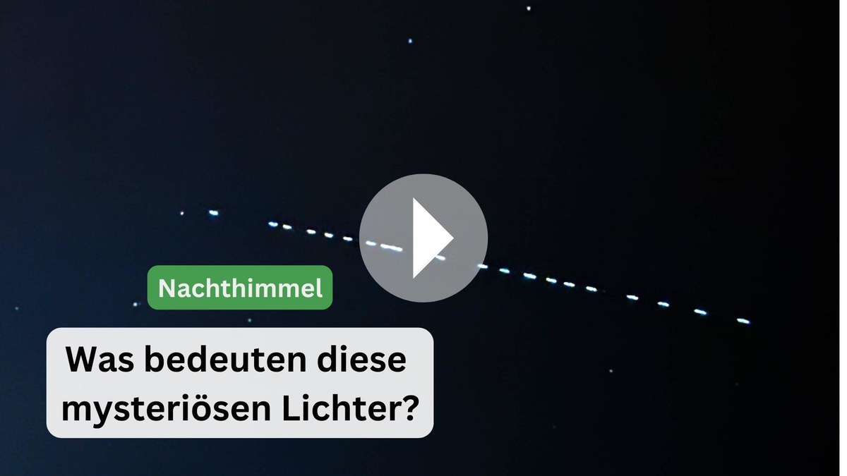 UFOs über Deutschland? Was bedeuten diese mysteriösen Lichter