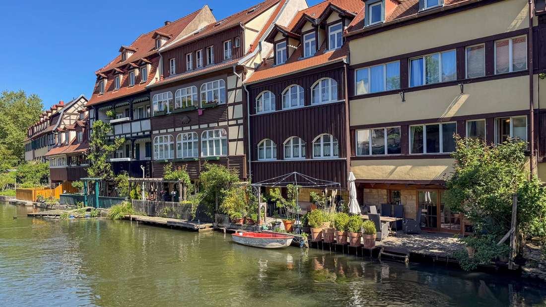 Wegen seiner Lage am Wasser trägt Bamberg den Spitznamen „Klein-Venedig“