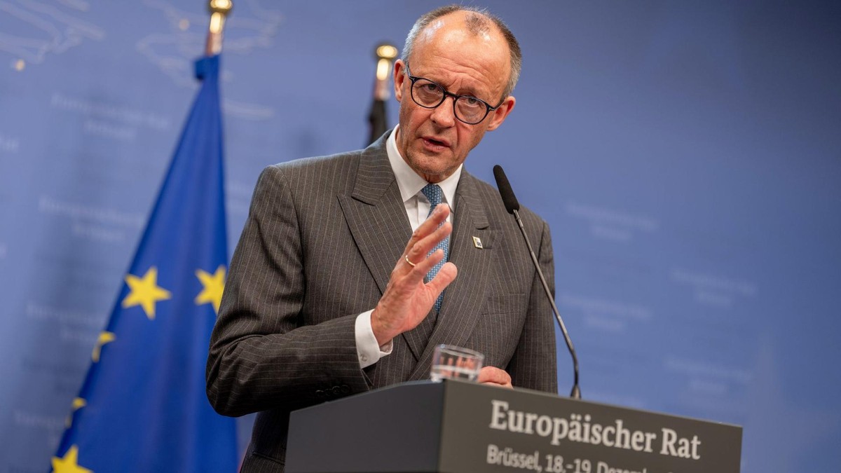 Friedrich Merz in Brüssel: Der Kanzler ist eigentlich gegen neue Gemeinschaftsschulden. Jetzt kommen sie trotzdem. 