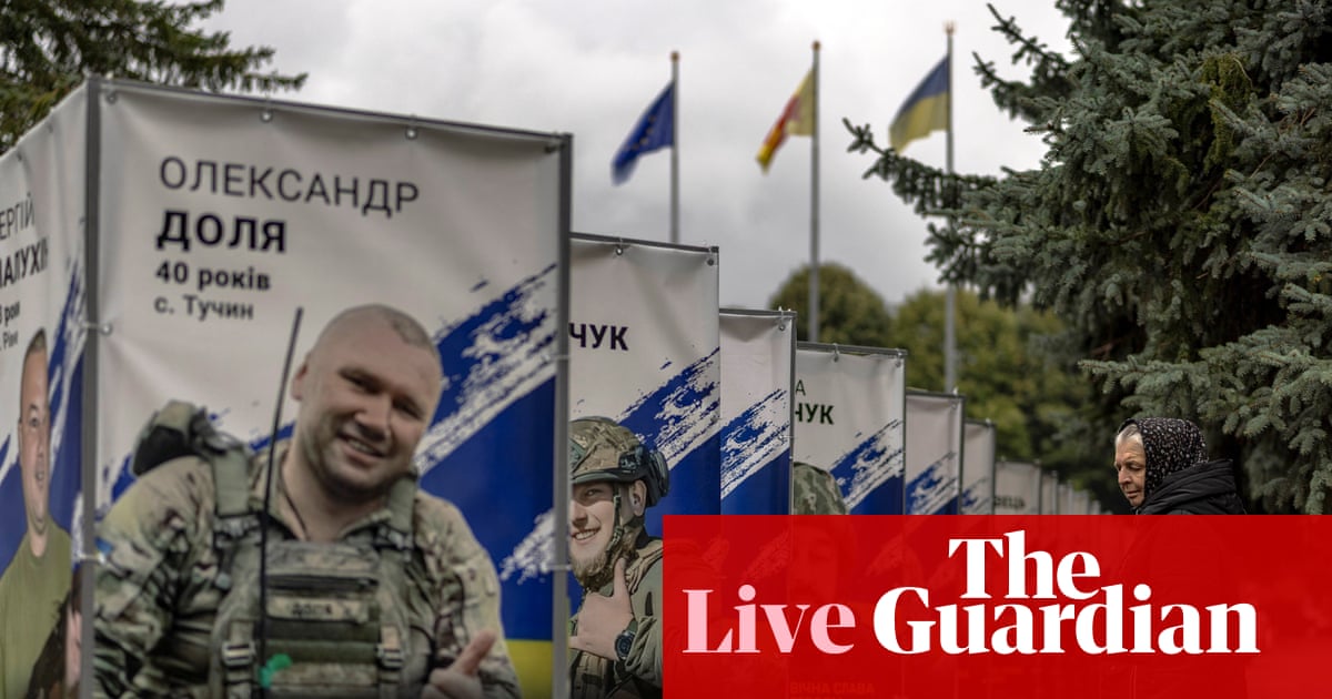 German chancellor warns leaders that decisions they make now on Ukraine will ‘decide the future of Europe’ – live | Ukraine