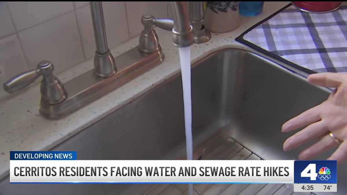 Why Cerritos plans to hike water, sewage fees by 75% despite protest – NBC Los Angeles