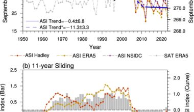 Arctic sea ice melt slowdown since 2012 linked to atmospheric pattern shift