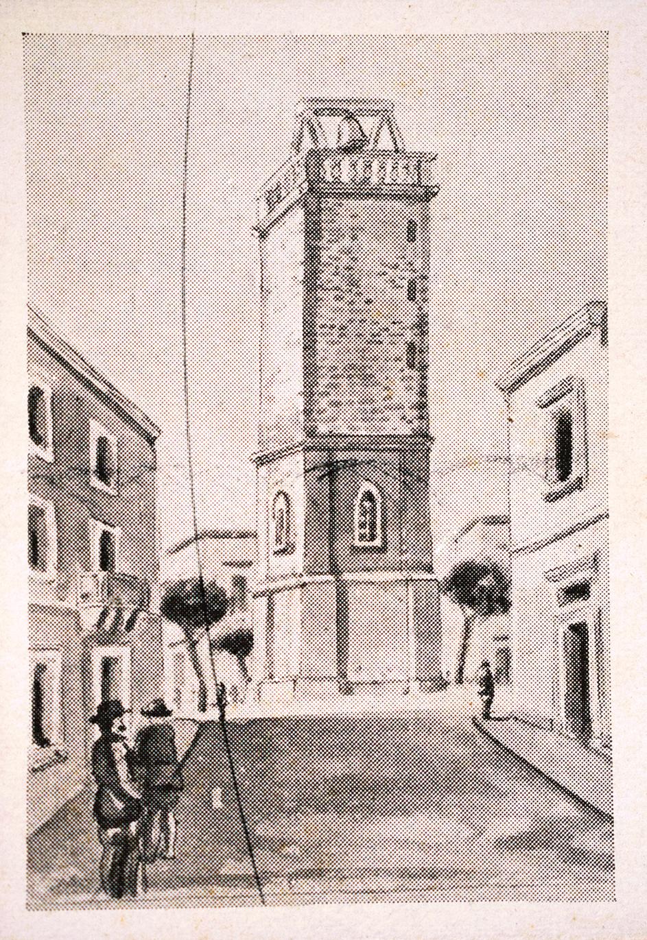 The Vittoriosa watch tower in the Malta History Varna set by Ruggier Brothers