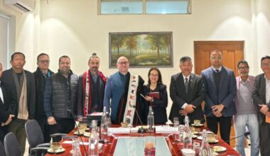 Nagaland officials with the Maltese delegation during a Country Partner Roundtable on December 11.