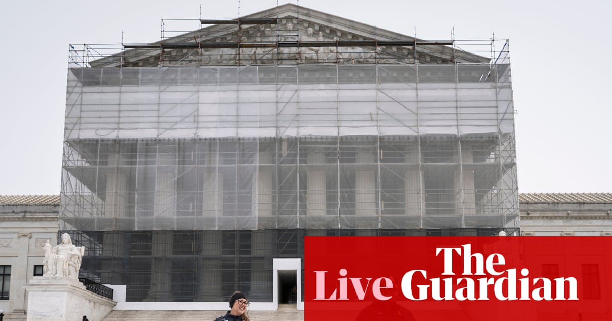 US supreme court conservatives appear poised to back Trump in case that tests president’s ability to fire officials – live