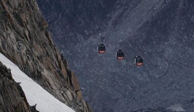 Italie : quatre blessés et une centaine de personnes bloquées après l'accident d'un téléphérique