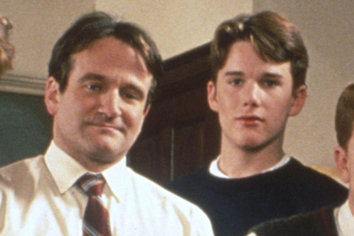 Ethan Hawke remembers sensing Robin Williams' private struggles on Dead Poets Society set: 'It was taxing'