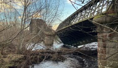 Spey Viaduct Collapses