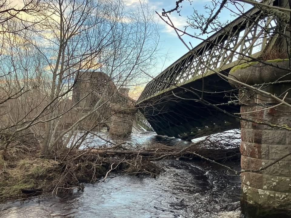 Spey Viaduct Collapses