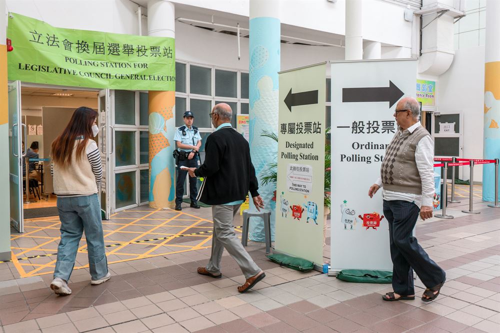 Ethnic minority voters in Hong Kong cast ballots with eye on economy, representation