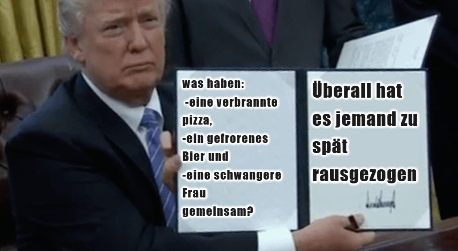 die einzigen true words von ihm, oder?