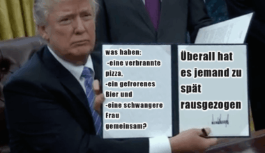 die einzigen true words von ihm, oder?