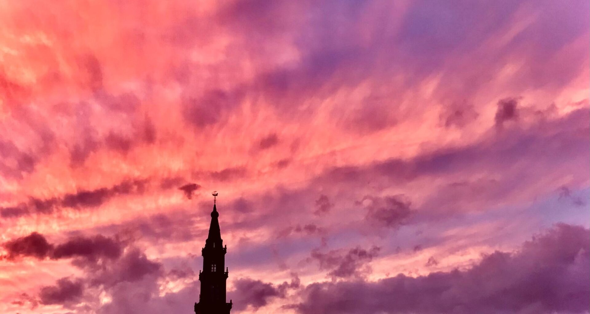 Sunset Over Glasgow