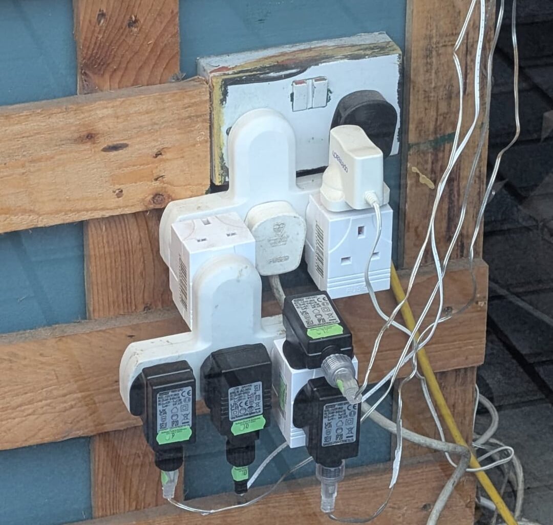 Seen in a shop window in Balham