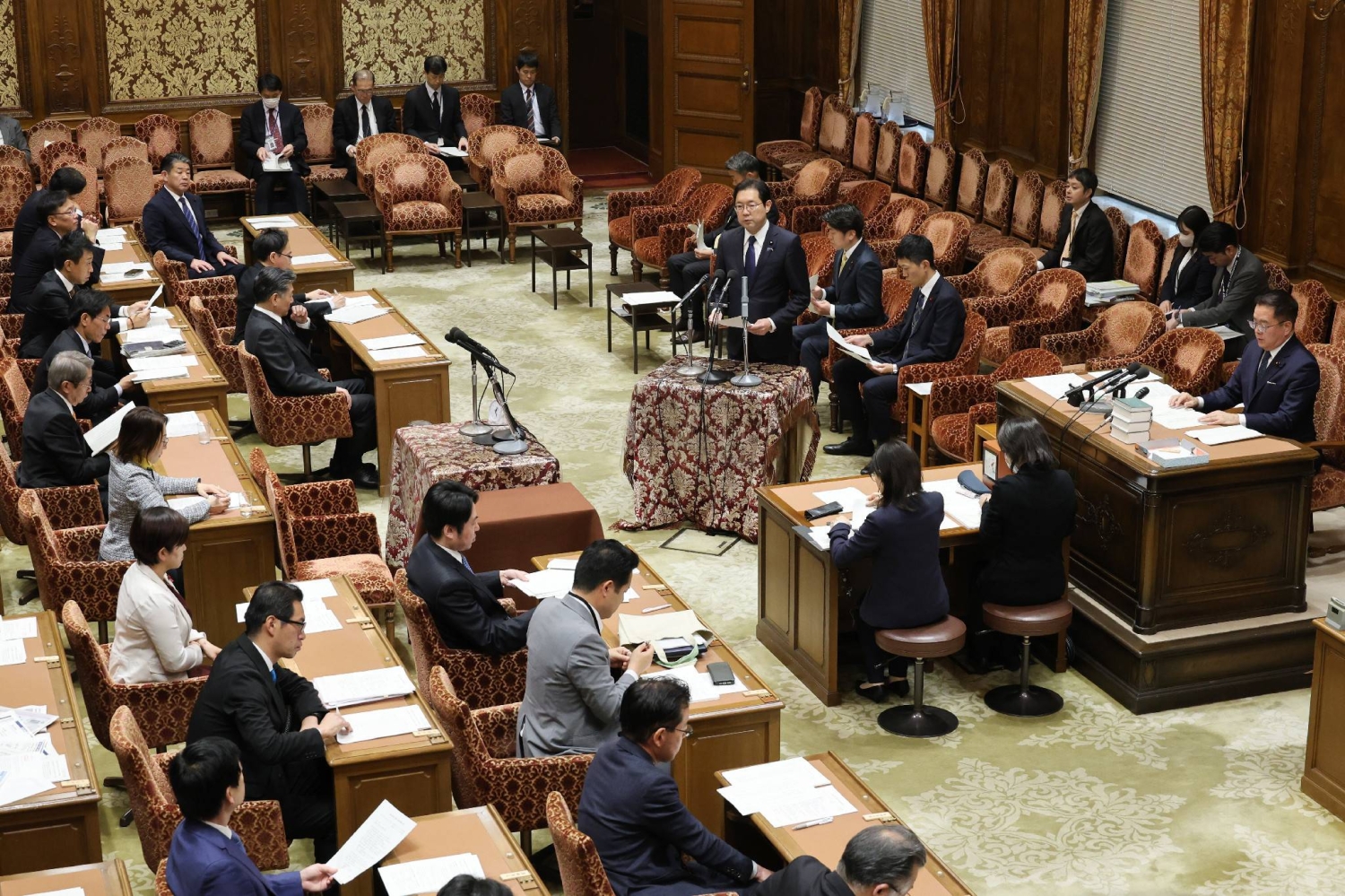 Japan’s parliament starts debates on corporate donation reform bills