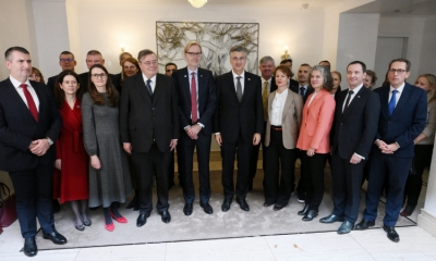 PM Plenković Meets EU Ambassadors as Denmark Concludes EU Council Presidency