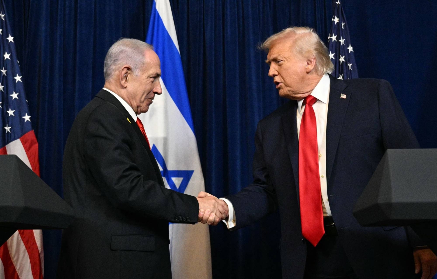Trump warns Hamas and Iran after Netanyahu talks