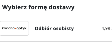 Płatny odbiór osobisty? Wtf.