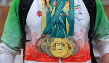 Iran runners-up at 2025 Asian Youth Para Games
