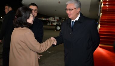 Kassym-Jomart Tokayev arrives in Japan for official visit