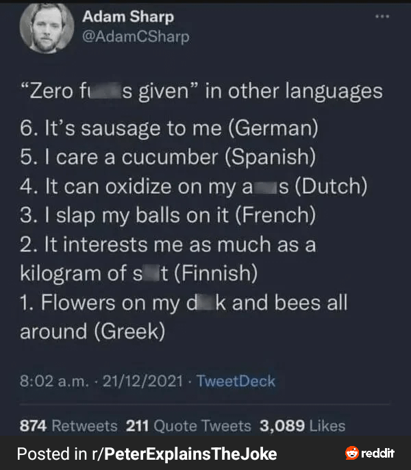 Hvad har vi af tilsvarende?