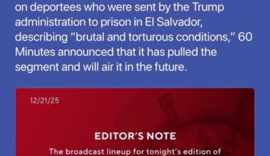 60 Minutes Unexpectedly Postpones Trump Immigration Segment Under Conservative-Friendly CBS Leadership