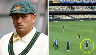 Usman Khawaja out of second Test at the Gabba with back injury, fitness test, who replaces him, Josh Inglis, Beau Webster, Australia team, line-up, selection, XI, nets session, England, latest news